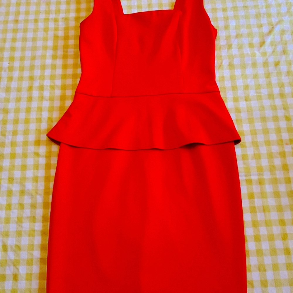 Sexy red dress